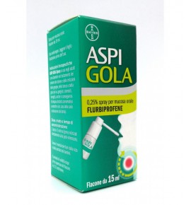 Aspi Gola Spray 15ml 0,25%