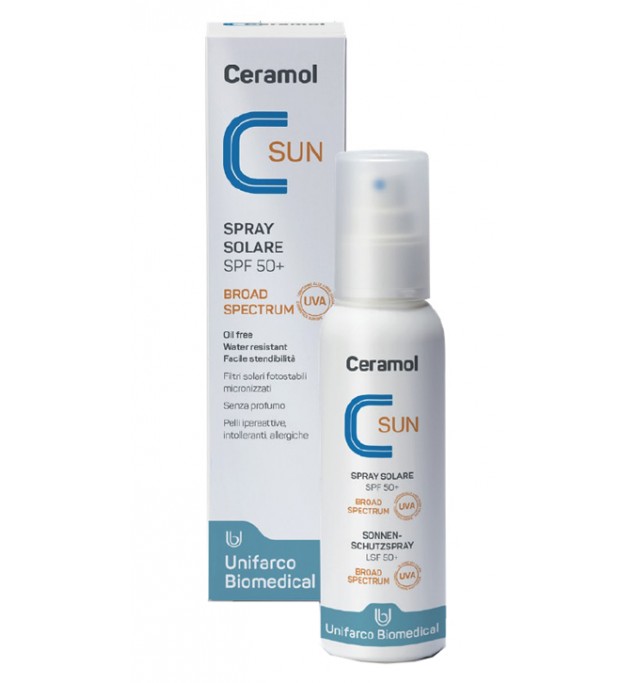 Ceramol Sun Spray Spf50+ 125ml