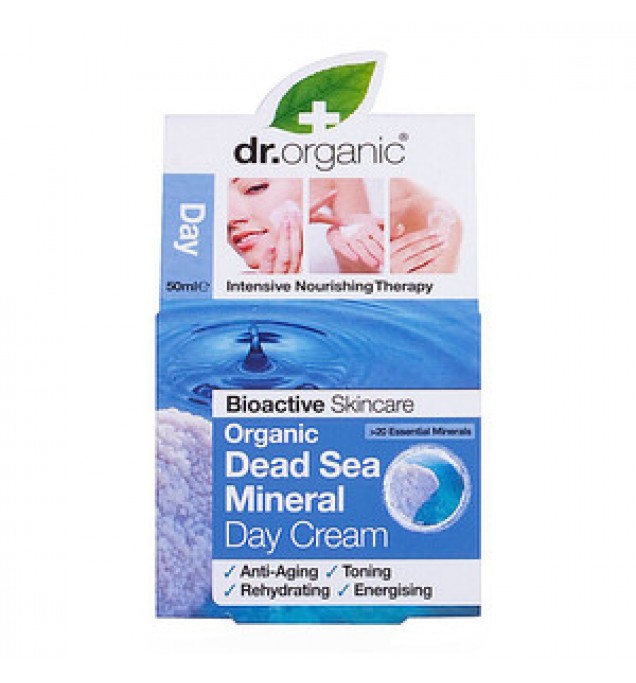 Dr Organic Dead Sea Min Day Cr