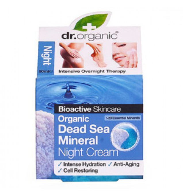 Dr Organic Dead Sea Min Night
