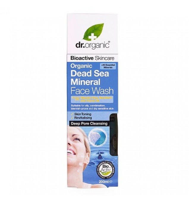 Dr Organic Dead Sea Min Face W