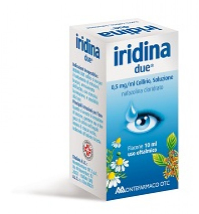 Iridina Due Collirio 10ml 0,5mg/ml