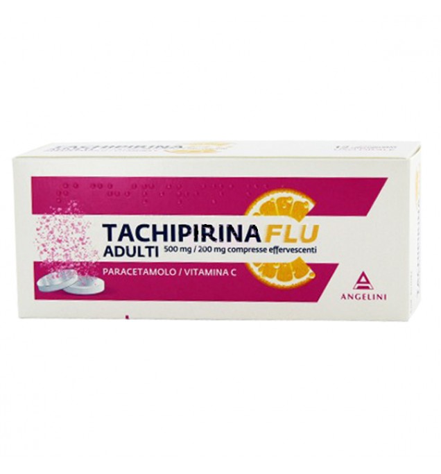 Tachipirinaflu*12cpr 500+200mg