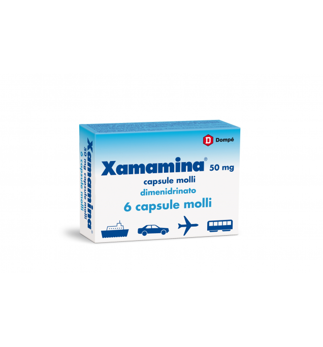 Xamamina*6cps 50mg